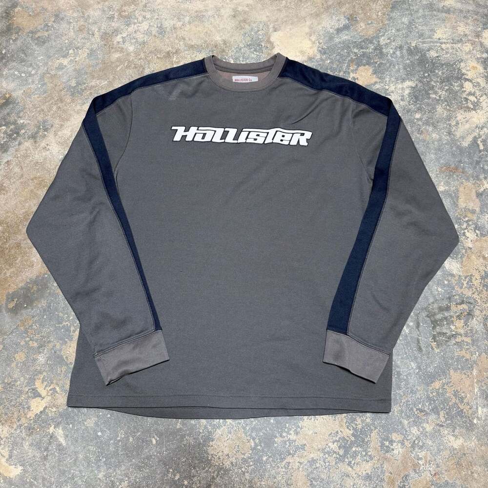 Hollister Co. Long Sleeve Shirt Gray